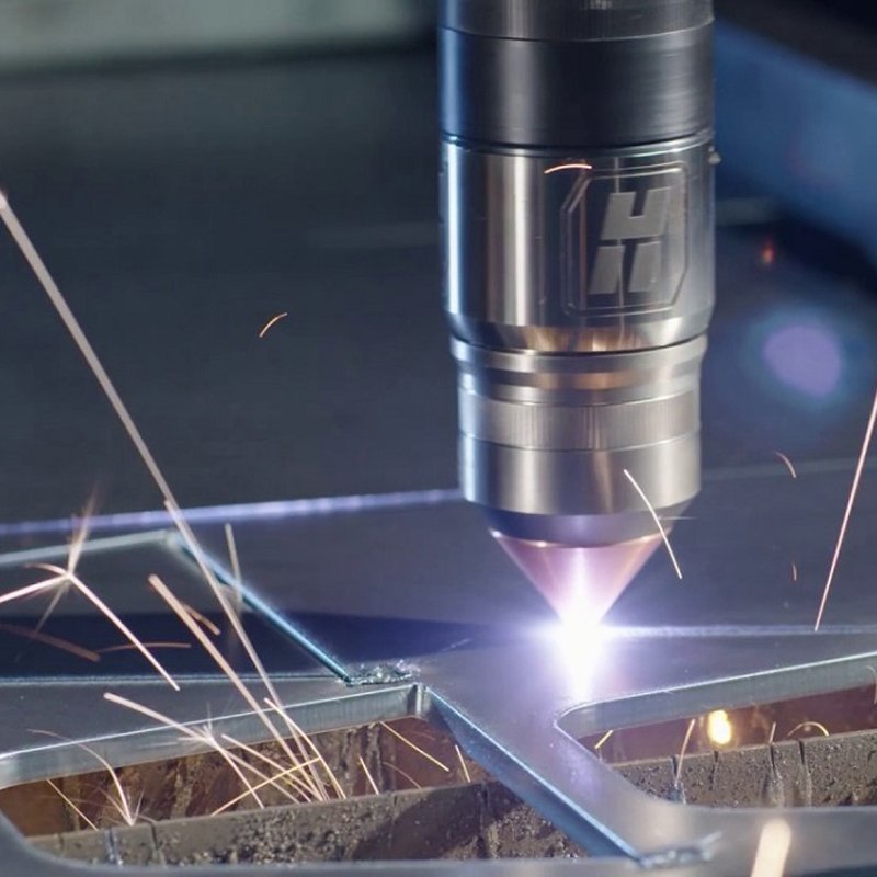 Plasma plate cut